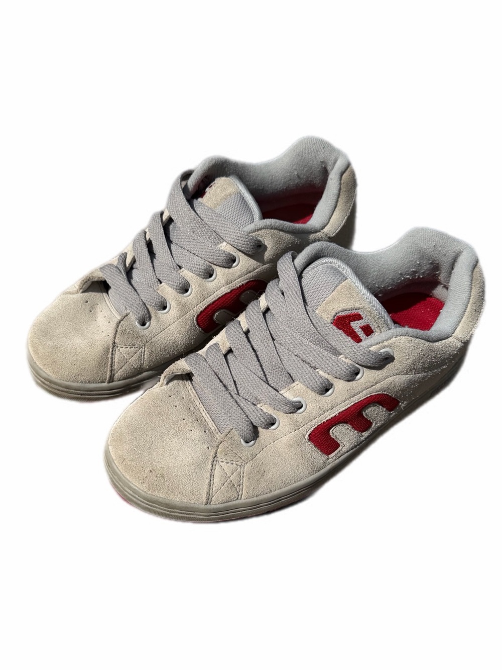 Etnies Callicut Skate Shoes Women's 8.5
Stone Red Suede Y2K Chunky Sneakers - Picture 6 of 9